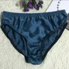Onderbroeken Heren Luipaard Lingerie Echte Zijde Zachte Slips Bikini's Ondergoed Slipje Shorts