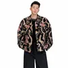 Luzhen 2024 Frühling Neue Nische Design Jacquard Blumenmuster Original Casual Jacke Männer Elegante Fi High Street Mantel LZ1835 s6YZ #