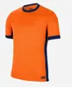 2024 Euro Cup Pays-Bas Soccer Jerseys MEMPHIS DE JONG VIRGIL DE LIGT GAKPO DUMFRIES BERGVIJN KLAASSEN Fans Player Football Shirt Hommes Enfants Kit Chaussettes 24 25 Home Away