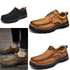 Moda Mens sapatos mocassins sapatos de couro casuais sapatos de caminhada uma variedade de opções de tênis de grife treinadores GAI