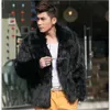 Jesień zimowych mężczyzn Faux fur