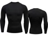 new Men Compri T-shirt Rgard Fitn Lg Sleeves Running Shirt Men Gym T Shirt Football Jersey Sportswear Sport Tight U4ek#