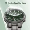 Berny Quartz Watch For Men Ary Coating Sapphire Luminous Fashion Na rękę na rękę VH31 Ultrathin Waterproof 5ATM 240315