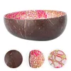 Bowls Container Coconut Bowl Trays For Serving Decorative Wooden Home Decoration