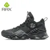 Rax Men Waterproof Hiking Shoes Breathable Hiking Boots Outdoor Trekking Boots Sports Sneakers Tactical Shoes 240313