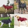 Hundkläder Vattentäta hoodie -kläder Regrockband för reflekterande allt regn stort med ponchojacka valpar Petstorlekar Regnkläder