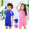 One-Pieces New Childrens Swimsuits Cute Cartoon Boys And Girls In Small Medium And Large Children Swimsuit Baby One-Piece Swimsuit 24327