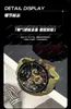 Orologi da polso Wormhole Concept Orologio da uomo autentico con quadrante grande a gas trizio meccanico Xenon Studente