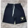 24SS Casablanca Men's Shorts New Trendy Casual Letter Mönster Män och kvinnors broderade dragskor Svart Shorts Casablanc