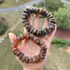 Raw Amber Bracelets for Men Women Unique Irregular Black Bead Good Smell 100% Real Natural Stone Healing Amber Jewelry Wholesale 240315