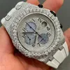 Factory Custom Pass Diamond Test Iced Out Luxus Vvs Mossanite Diamantuhr Damen Hip Hop Volldiamantuhren