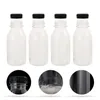 Bouteilles d'eau rangement jus de stockage de lait transparent