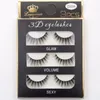 False Eyelashes 3/5 Pairs Hand Made Faux Mink Lashes Winged 3D Eyelash Extensions Natural Long Makeup Cils