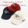 Cappello da baseball alla moda stile Instagram Edizione coreana Volto versatile che mostra una piccola coppia di lettere Parasole americano primaverile e autunnale Nuovo ampio