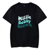 Men's Hoodies Millie B Brown Tshirt Round Neck Short Sleeve Blouse Men Women T-shirt Casual Style Star Summer