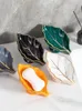 Leaf Shape Soap Box Soap Dish with Drain Water Showers for The Bathroom Soap Dish Soap Holder Bathroom Storage 240312