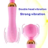 Frauen GSpot Massagegerät Erwachsene Paare Sexspielzeug Dual Magnetic Charging Vibrator Zauberstab Wasserdichter Dildo Klitorisstimulator 240312