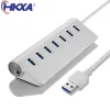 Hubs USB HUB 3.0 Multi 4 7 Ports with Power Adapter for Xiaomi Macbook Pro Air Computer PC Laptop Accessories Adaptador USB 3.0 Hab
