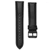 Horlogebanden 20 22 mm lederen snelsluiting vervangende band Comfortabele horlogeband voor Gear S3 S2 Classic Universele accessoires