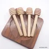 Coffee Scoops 25Pcs Long Handle Wood Honey Spoons Mixing Sticks Dipper Extractor For Jar Milk Tea Supplies Kitchen Tool