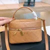 High quality designer bag Woman Box bag fashion Makeup bag Zipper opening and closing Xiaoxiangfengargyle checked sheepskin handbag Crossbody bag Clutch bag