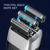 Rechargeable Cordless Foil Shaver for Men 3 Blades Smooth and Precise Shave LongLasting Battery Life 240314