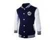 Nouvelle veste d'automne veste chemise de sport sweat à capuche unisexe costume de baseball couple décontracté fi cardigan top g5Nn #