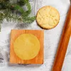 Moules de cuisson Biscuit antiadhésif Moule en bois 3D Cookie pour fleur Flocon de neige Santa Outils de qualité alimentaire Lave-vaisselle Safe