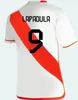 ペルー2024コパアメリカサッカージャージホームホワイトペルアナ24 25フットボールシャツ2025ナショナルチームピノークエバスソラノピザロアブラムアキノゲレロキビラ