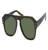 Men Polarized Sunglasses Women Brand Shades Square Frame Sun Glasses Sechel New York Graydark Green Lenses Eyeglasses with Box8274756