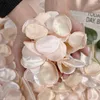 Dekorativa blommor 100/200 st 4cm Silk Rose Petals Artificial Flower Petal Valentines Day Room Decoration Wedding Anniversary Party Decor