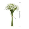 Decorative Flowers Artificial Baby Breath Bouquet Faux Silk Flower Elegant Baby's For Home Wedding Party