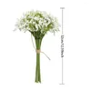 Dekorativa blommor Artificial Baby Breath Bouquet Faux Silk Flower Elegant Baby's For Home Wedding Party