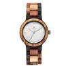 Relojes de pulsera Reloj de madera Color de mujer Conjunto de madera Diamante Discreto Simple