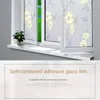 Pegatinas de ventana Película de privacidad Puerta de vidrio autoadhesiva Control de calor Anti UV para decoración de oficina y hogar