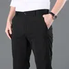 Primavera dei nuovi uomini bianchi a righe pantaloni dell'abito Busin pantaloni casual di grandi dimensioni M-5XL 6XL festa di nozze Pantales Hombre 16qk #