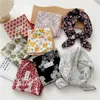 Foulards 68cm coton lin foulard carré foulard printemps été tête enveloppement bandeau turban bandana décoration foulard pour les femmes