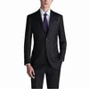 Neueste Neue Schwarze Männer Anzug 2023 Slim Fit Hochzeit Party männer Busin Anzüge für Männer 2 Stück Kostüm Homme jacke + Hosen n9wZ #