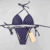 Sommer Sexy Zweiteiler Bikini Damen Bademode mit Buchstaben Mode Bademode Multi Style S-XL