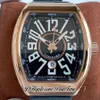 Vanguard V 45 SC DT Automatisk herrklocka Rose Gold Black Ratten