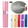 Storage Bottles 8ml Perfume Atomizer Convenient Rotary Makeup Tool Spray Bottle Mini Travel Size Refillable Women Beauty