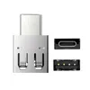 OTG Adapter Type-C till USB Android Phone U Disk Adapter OTG Converter stöder OTG Micro USB Interface Device Metal