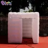 sales trade show tent inflatable photo booth with lights toys sports inflation photographic kiosk for party event decoration