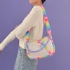 Evening Bags 2024 Year Hand Bag Plush Shoulder Luxury Designer Brand Handbag Fashion Fur Tote Crossbody For Women Trending