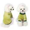 Dog Apparel Classic Fruit Pattern Warm Clothes Puppy Pet Cat Sweater Jacket Coat Winter Fashion Soft For Chihuahua S-2XL