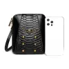 حقائب RS83 Ladies Messenger Bag Pu Leather Outdoor Phone Bag Bag Travel Lage Counter Card Card Pres