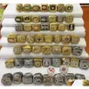 Cluster Ringen 57 Stuks 1966 Tot 2023 American Football Team Champions Championship Ring Souvenir Mannen Fan Gift Groothandel 2024 Drop leveren Otuot