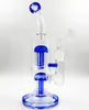 Bong de vidro rosa grosso narguilé dab rig árvore dupla perc cúpula percolador tubo de água 14mm tigela grandes tubos de água