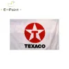 Accessoires drapeau gazole Texaco 60*90cm (2x3 pieds) 90*150cm (3x5 pieds), décorations de noël pour la maison et le jardin