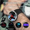 Montres Grande montre intelligente ronde hommes 2023 pour Android Xiaomi Ios montres étanches 1.6 '' 600 mah appel Bluetooth Smartwatch militaire extérieur